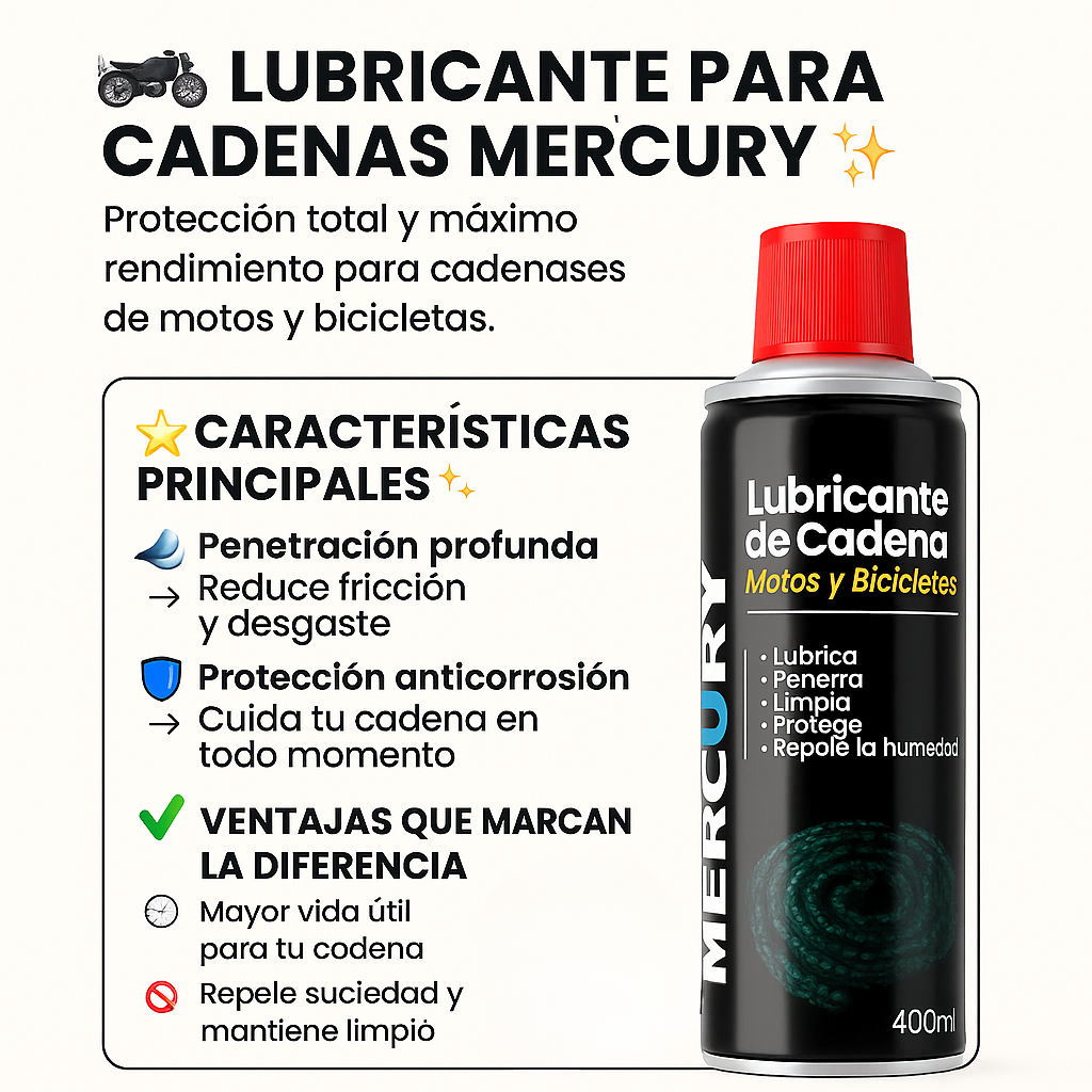 Lubricante Mercury