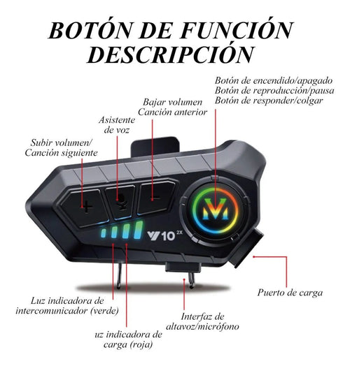Intercomunicador V10